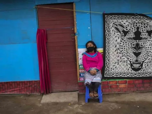 Hacen ritual al dios del Sol en Perú rogando fin del coronavirus