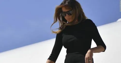 Melania Trump viaja a África para su primera gira sin su marido