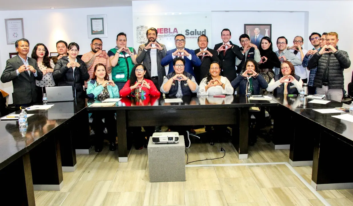 Instalan el Equipo de Respuesta Rápida del Sarampión en Puebla
