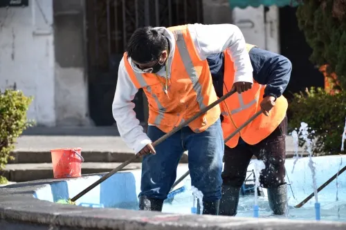 Limpia suspenderá actividades los días 12 y 25 de diciembre y el 1 de enero