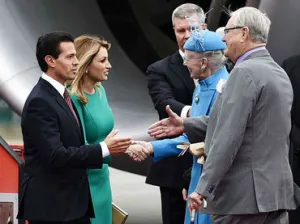 Peña Nieto se reúne con la reina Margarita II de Dinamarca