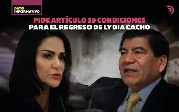 Pide Artículo 19 condiciones para el regreso de Lydia Cacho a México tras detención de MMT