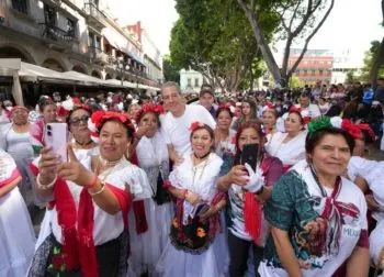 Más de mil personas participan en activación física organizada por el Ayuntamiento de Puebla por las Fiestas Patrias