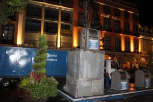 OOSL, sin reportes de olor fétido en contenedores soterrados del zócalo