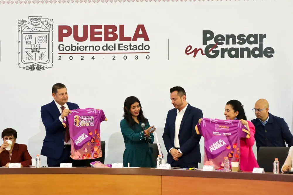 Impulsa Gobierno del estado de Puebla la carrera “Por las Mujeres y la Igualdad”