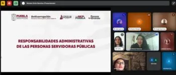 Impartió Contraloría Municipal capacitación en materia de Responsabilidades Administrativas para contralores del estado de Puebla