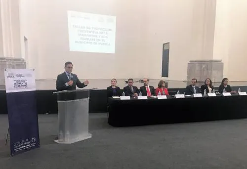 Ayuntamiento de Puebla impulsa acciones para la protección a migrantes
