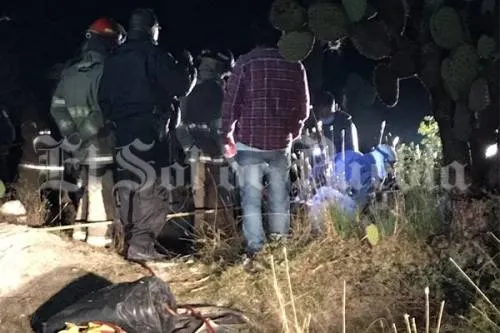 Hallan cuerpos de tres hombres al interior de pozos, en  Huixcolotla