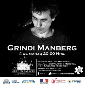 Grindi Manberg abre temporada cultural en Palacio