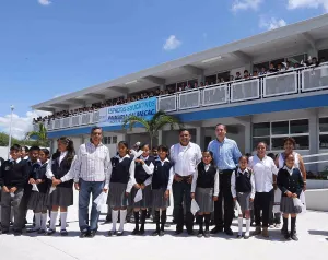 Gobierno estatal inaugura espacios educativos en Xochitlán