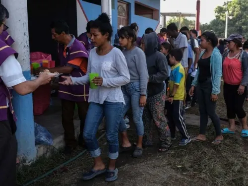 Albergue migrante en cuarentena por 181 casos de varicela