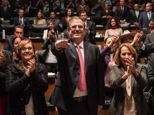 Senado ratifica a Marcelo Ebrard como titular de la SRE