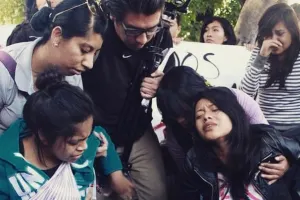 Acusan intervención de policías en desalojo de estudiantes