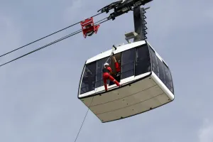 Sin complicaciones se realiza simulacro de urgencia en el Teleférico