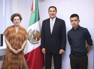Se reúne RMV con poblano crítico de Trump
