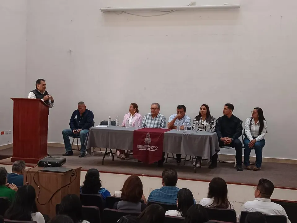 Asesora Consejo Estatal actividades de seguridad en Huauchinango