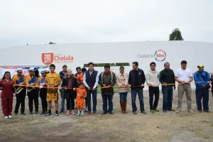 Cuenta San Pedro Cholula con 2 nuevas canchas de futbol