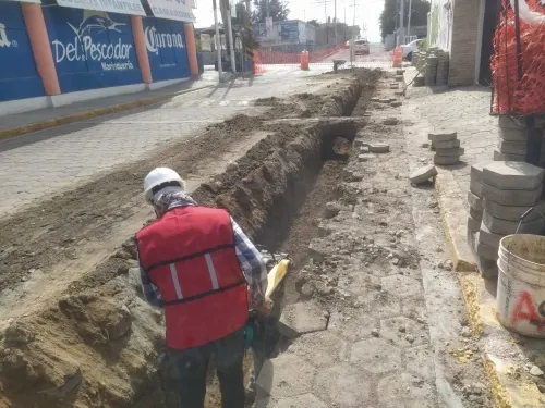 Agua de Puebla reubica y construye nueva línea de conducción del Pozo La Era