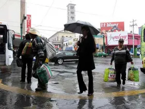 Frente frío provocará tormentas fuertes en el norte del país
