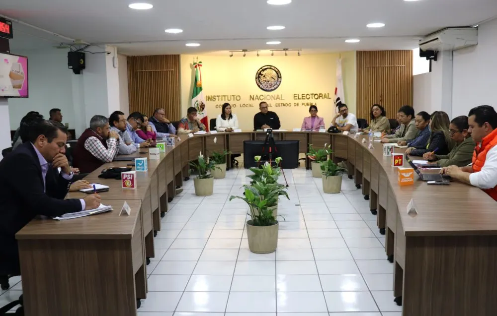 Reunión de trabajo INE, IEE y OPLE