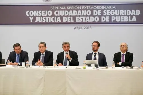 Autoridades estatales se reúnen con el Consejo Ciudadano de Seguridad