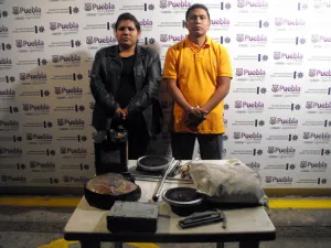 SSPTM asegura a presuntos ladrones de autopartes en El Carmen