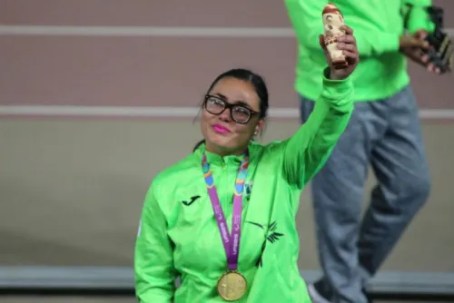 Mexicana Rebeca Valenzuela con bronce en Mundial de Paratletismo