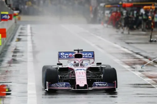 “Checo” Pérez sin registro en primera práctica de Gran Premio de Brasil