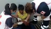Lagarto ataca a indigente en Tabasco; casi pierde la mano