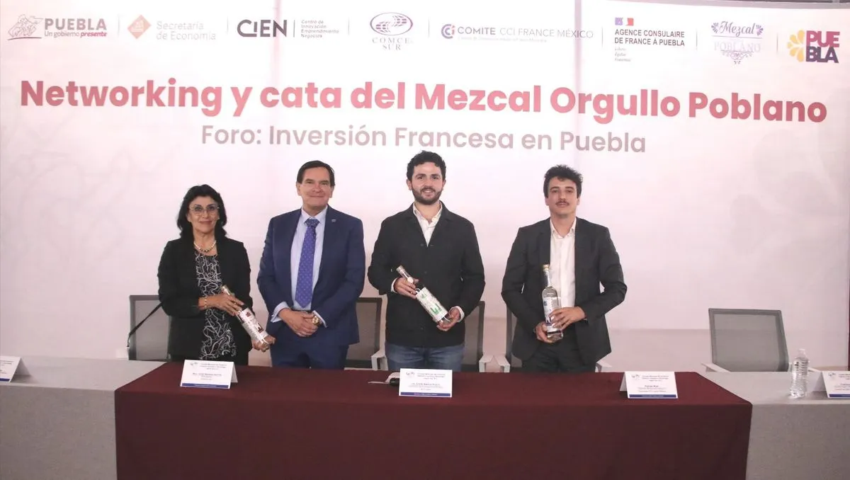 Economia Mezcal Orgullo Puebla Francia