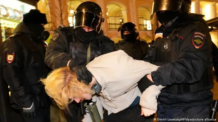 Manifestaciones Rusia