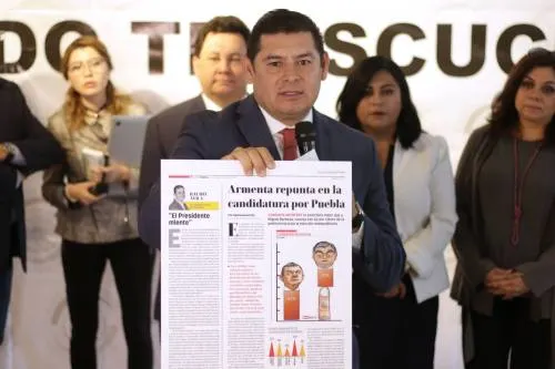 Armenta Mier se deslinda de acusaciones de ediles