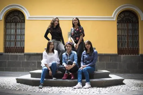 Alumnas de la prepa Zapata ganan beca Jóvenes en Acción 2018