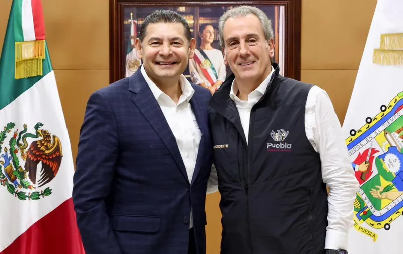 Alejandro Armenta se reúne con Pepe Chedraui y destaca inversión de 11 mil 500 mdp en Puebla capital