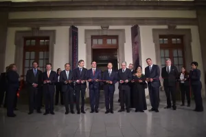 RMV asiste a inauguración de exposición dedicada a José María Morelos