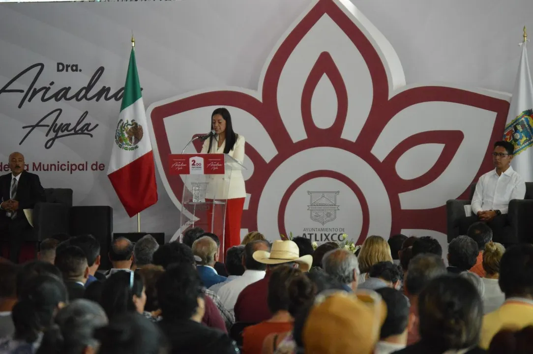 Ariadna Ayala Atlixco Segundo Informe
