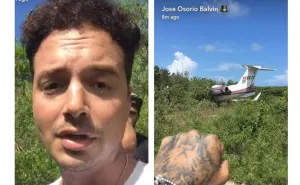 Sufre accidente aéreo el reguetonero J Balvin