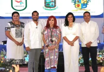 Firman Hermanamiento municipios de Candelaria, Campeche y San Andrés Cholula, Puebla