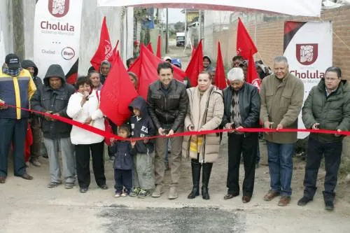 Inaugura José Juan Espinosa ampliación de drenaje en Acuexcomac