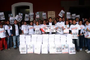 Toman protesta Consejos de Participación Ciudadana de San Pedro Cholula