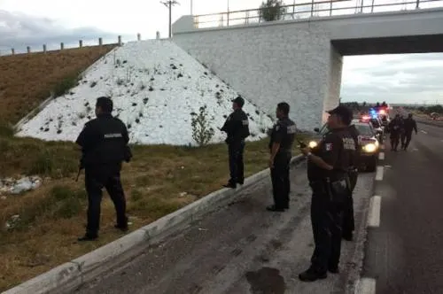Disparan contra Policías Federales en la autopista Puebla-Orizaba