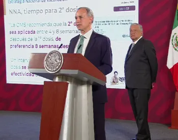 Aumento de casos por COVID-19 no es elevado como en otras olas: López-Gatell