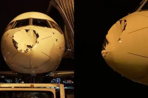 Avión con equipo de la NBA choca en pleno vuelo… ¿contra un ovni?