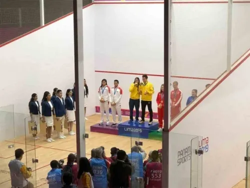 Fierro y Ávila se quedan con la plata en el Squash