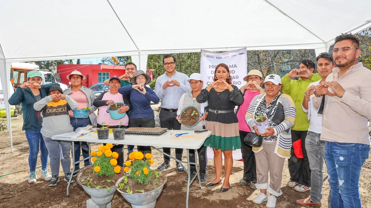 Con 100 mil pesos arrancan proyecto comunitario en Nopalucan: SEDIF