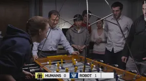 Inteligencia artificial vence a universitarios en partida de fútbol de mesa