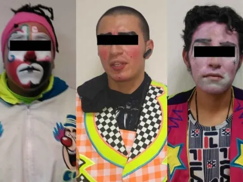 Caen tres payasos por intentar secuestrar a niña en Neza