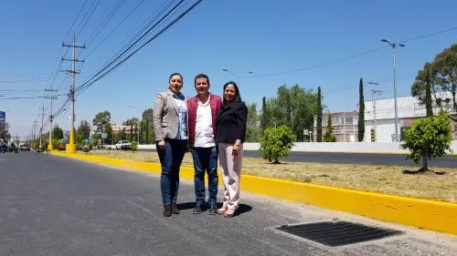 Lista la Recta a Cholula; autoridades municipales entregan rehabilitación de 7 kilómetros
