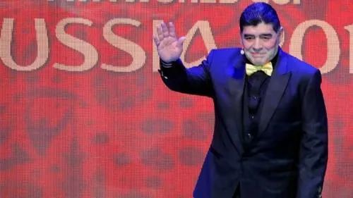 Maradona se queda sin visa por insultar a Donald Trump