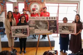 Develan billete de Lotería Nacional para reconocer el legado de Juan O’Gorman